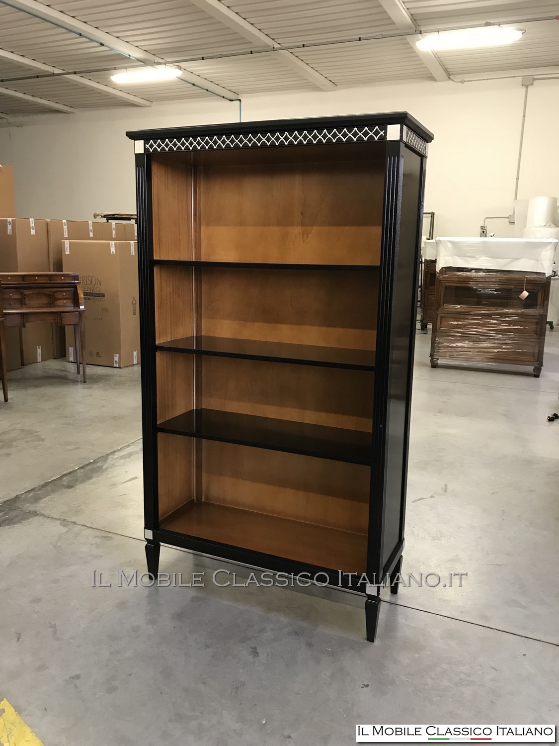 Libreria con decoro classica